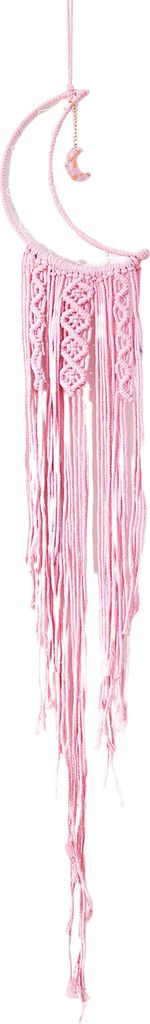 Traumfänger handgefertigt elegante Baumwollseile Nordische handgewebte Sternmond Macrame Wandbehänge Heimatkoration-Mondrosa