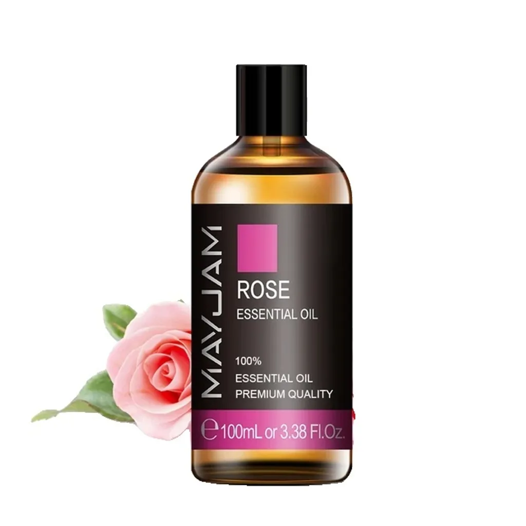 Huile aromatique Rose 100ml : Essence purement naturelle pour diffuseur