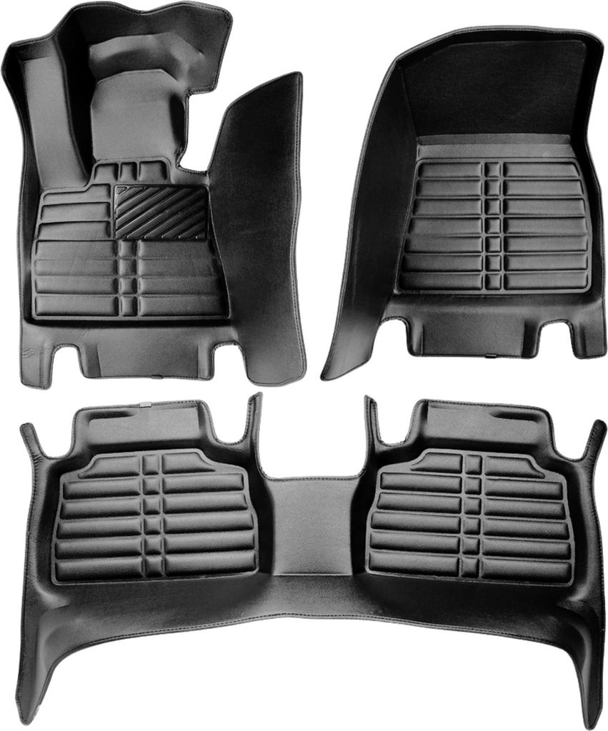5D Premium Auto Fussmatten TPE Set passend für BMW X6 (G06) Baujahr ab 2019