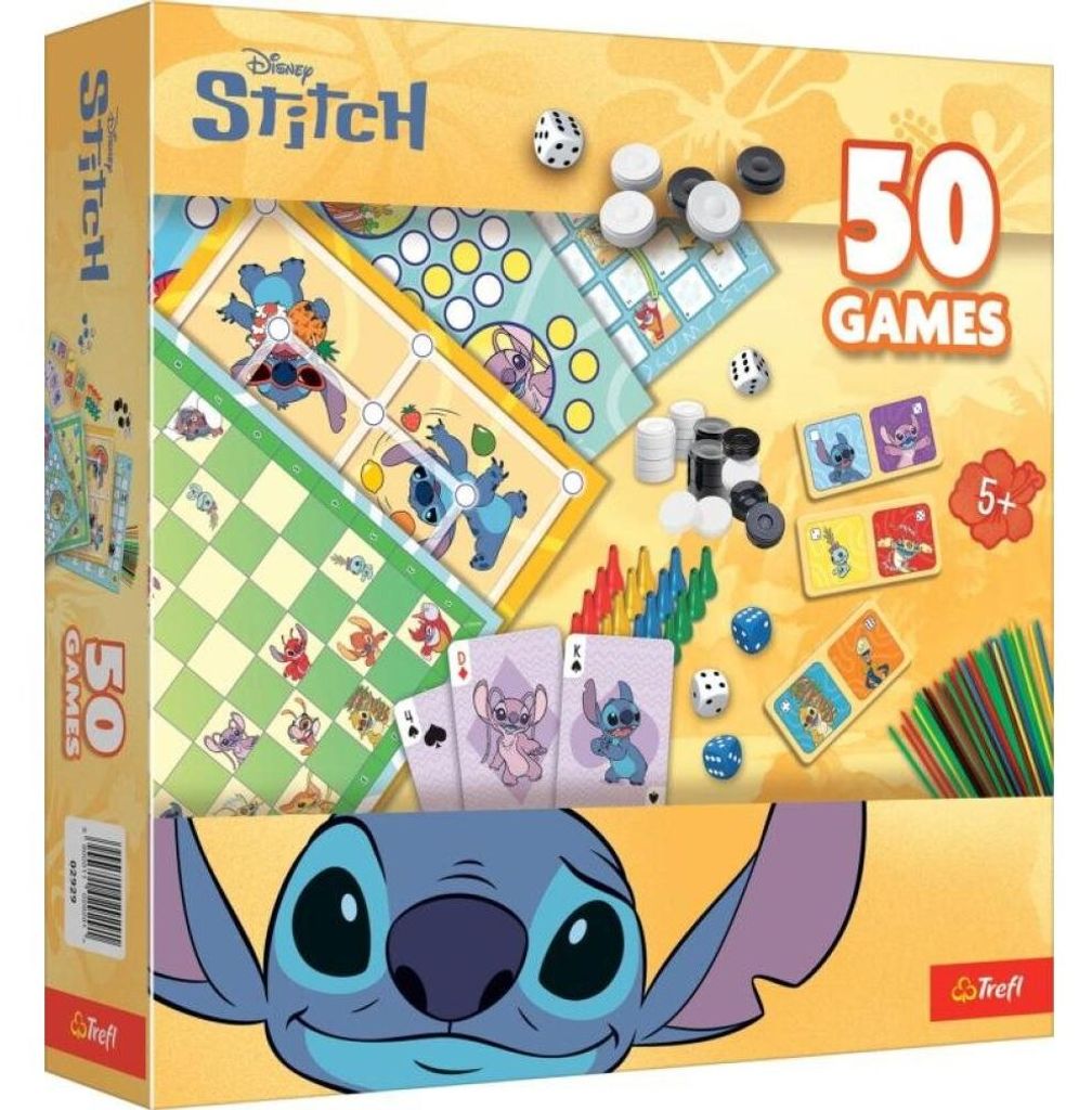 TREFL Set mit 50 Spielen Stitch Produktbild 