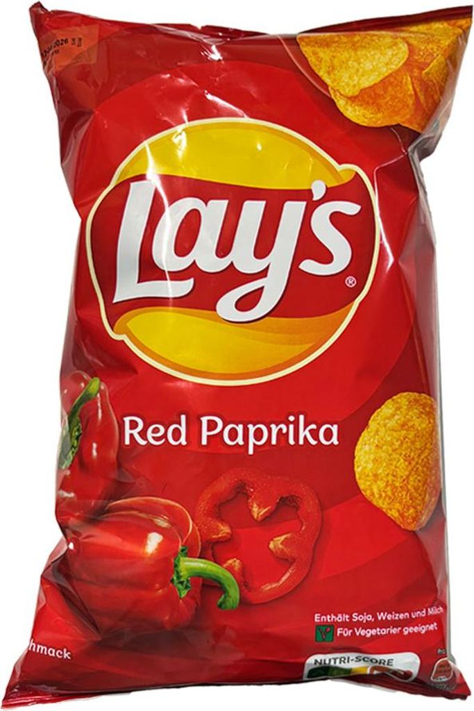 Lay's Red Paprika Kartoffelchips 150g Beutel