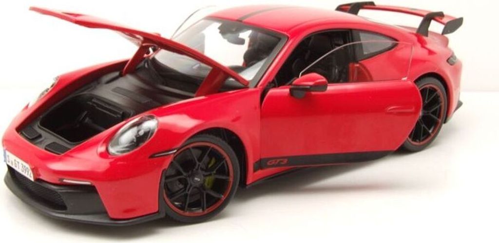 Maisto - 2022 Porsche 911 GT3, rot, 1:18 Produktbild 4
