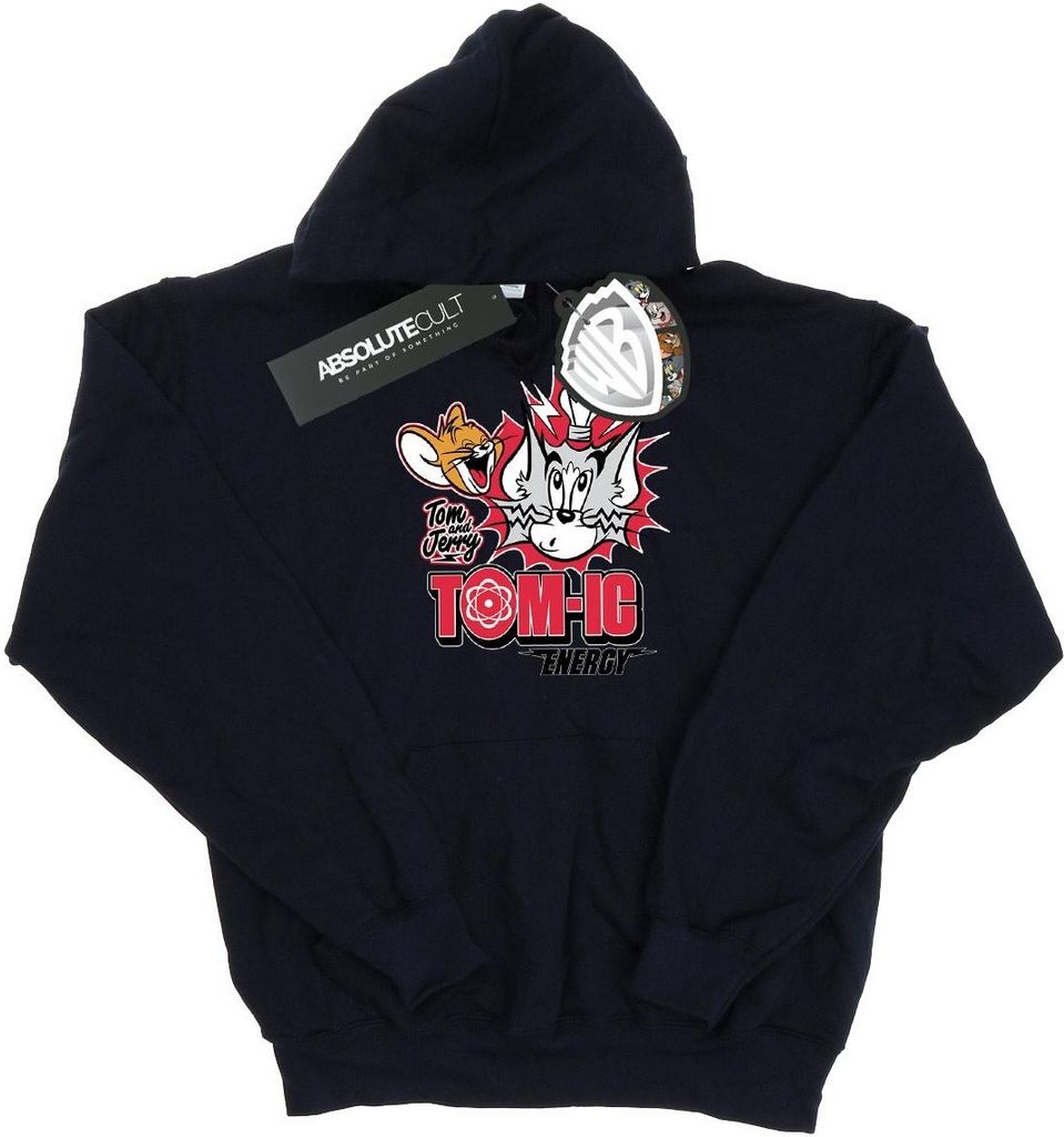 Tom And Jerry - "Tomic Energy" Kapuzenpullover für Jungen BI13014 (116) (Marineblau)