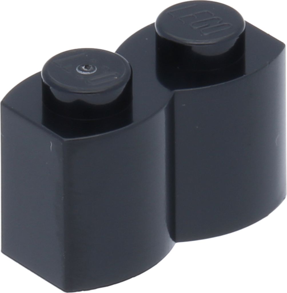 1x2 Pallisade - 50 Stück Schwarz