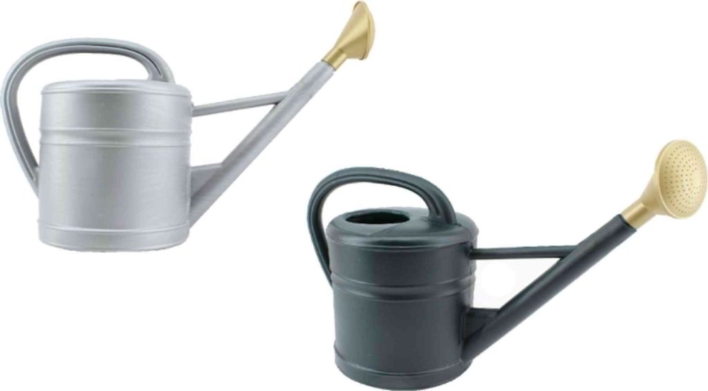 Garten Gießkanne Kunststoff 10L mit Sprinkler RETRO