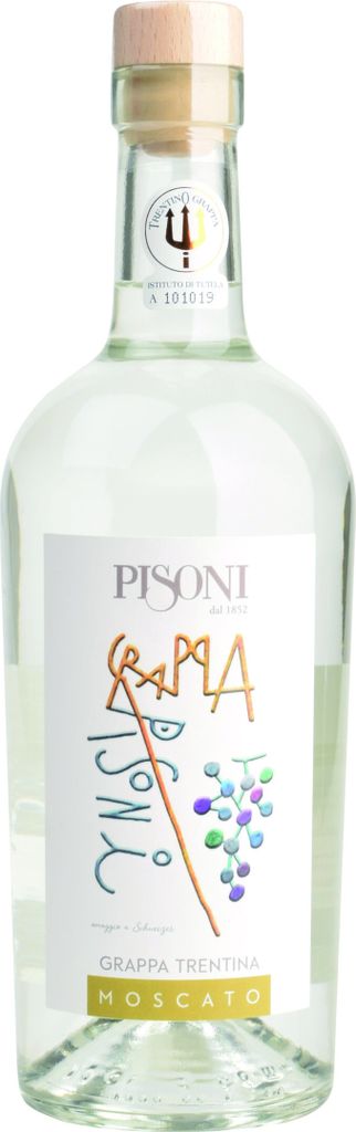 Pisoni Grappa Trentina Moscato 0,7 Liter