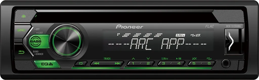 Autoradio Pioneer DEH-S120UBG pour Écouter votre Musique sur USB et CD