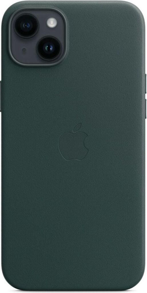 Apple iPhone 14 Plus Leder Case - Waldgrün Produktbild 