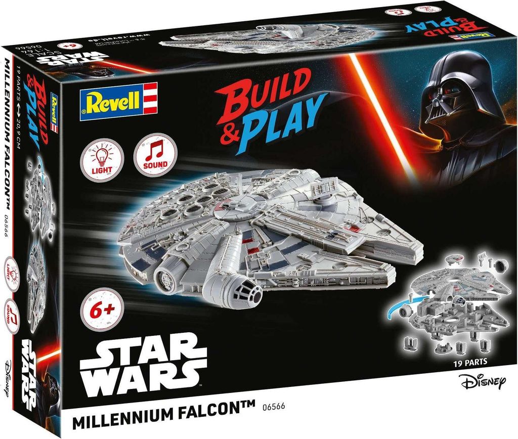Build & Play SW 06566 - Millennium Falcon (1:164) Produktbild 