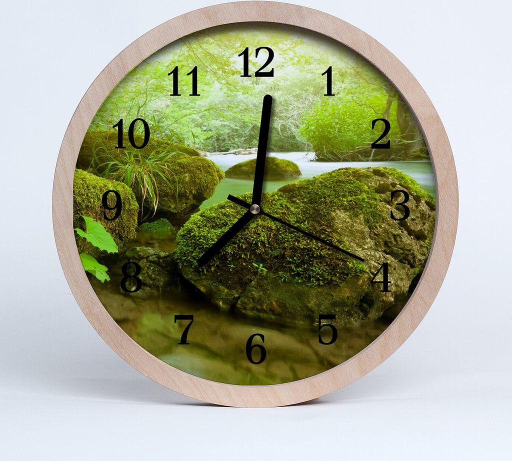 Holzuhr 20fi cm wanduhr - Natur