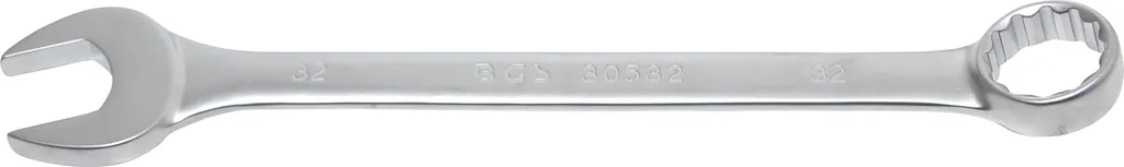 Clé à fourche 32 mm BGS 30532 avec finition chrome mat durable