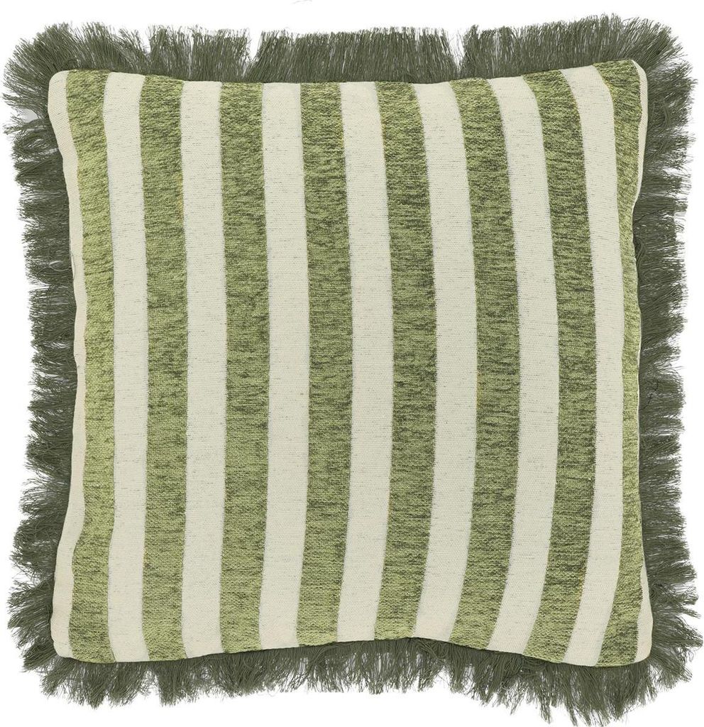 Unique Living - Dekokissen Tess 45x45cm - Moosgrün