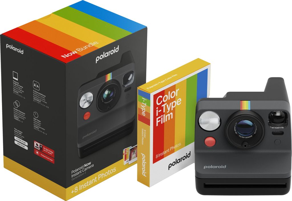 Polaroid Now Nero Immagine del prodotto 