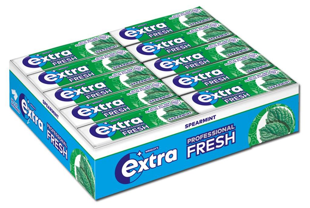 Wrigleys Extra Professional Menta senza zucchero 10 Immagine del prodotto 