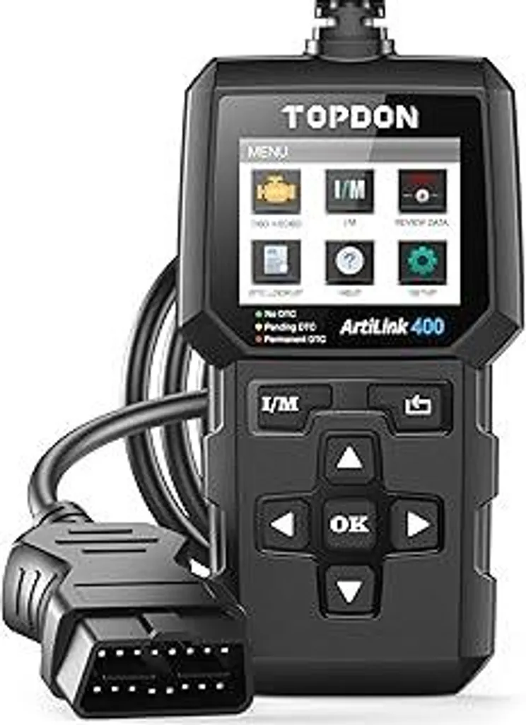 TOPDON AL400 OBD2 Scanner Diagnostico Auto Professionale - Aggiornamenti Gratis