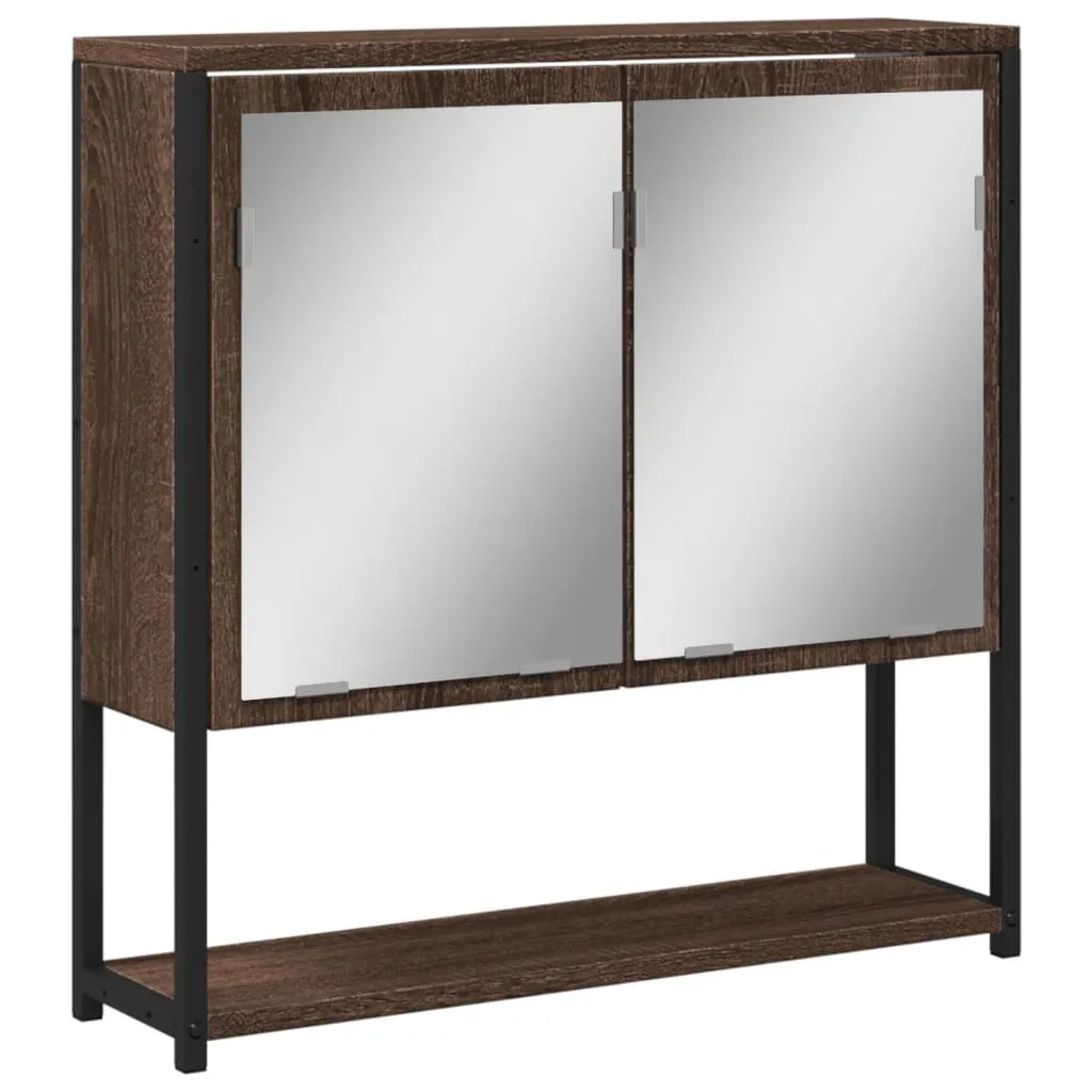 Rinnova il Bagno: Armadio Specchio vidaXL Rovere Marrone 60cm - Tendenza 2026