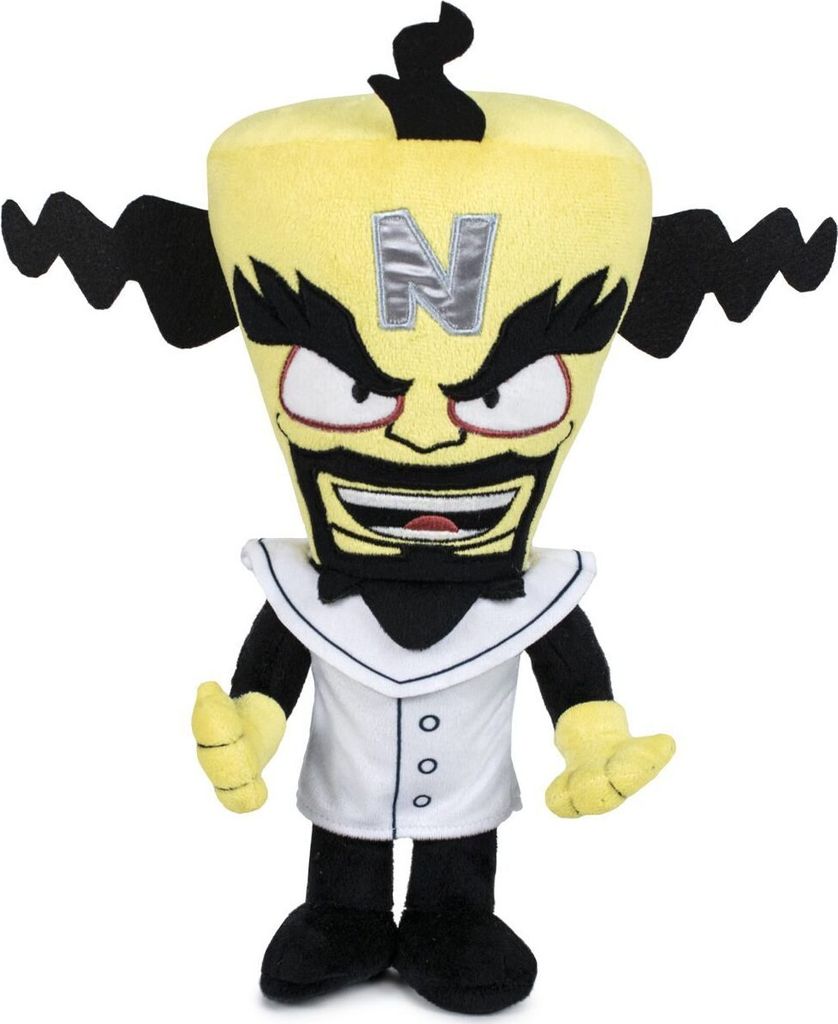 Dr. Neo Cortex Kuscheltier - 20 cm Plüschtier Crash Bandicoot Stofftier