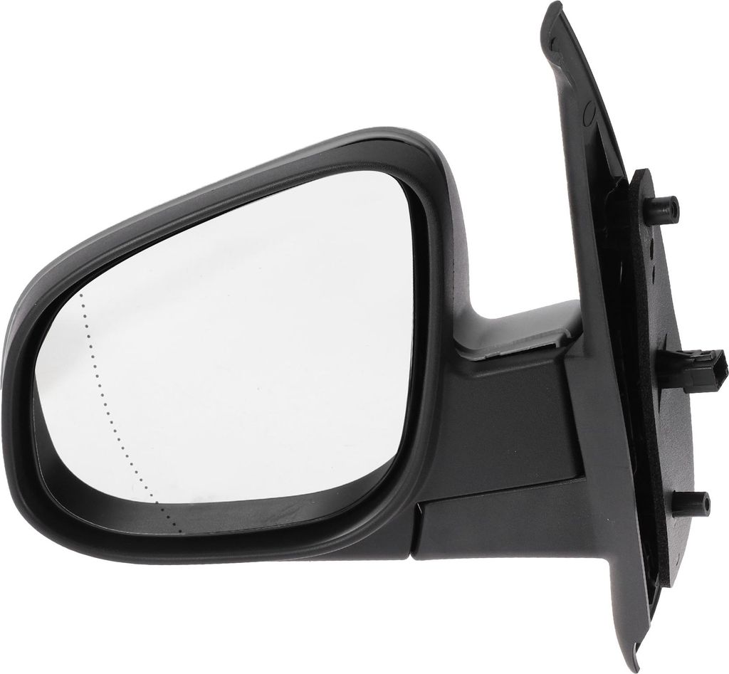 Linke Seitenspiegel-Ersatz-Seitenspiegel-Assembly für Renault Kangoo Mk2 Van & MPV 2013-2016 Nr. A4158100516 Schwarz Leistungsangepasst 7 Pin