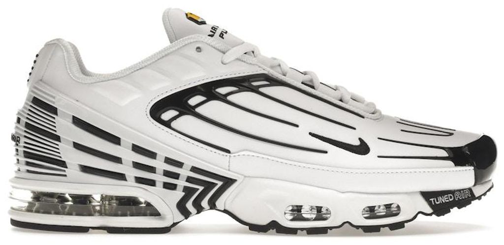 Nike Air Max Plus 3 de cuero, color blanco y negro - Talla Imagen del producto 