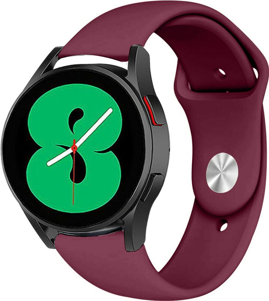 Strap-it Sport-Uhrenarmband – Samsung Galaxy Watch 7 (40 & 44 mm) / Watch 6 (Classic) / Watch 5 (Pro) / Watch 4 (Classic) / FE – Sport-Silikona...
