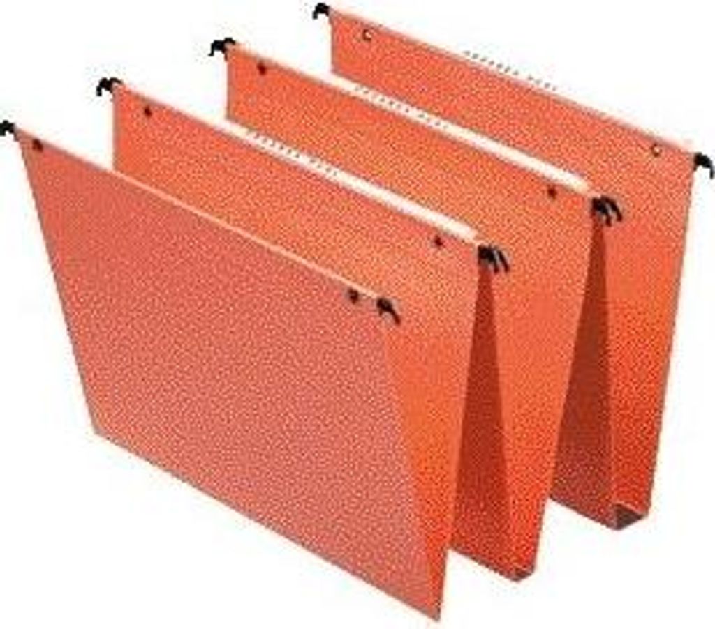 Esselte - Hängemappe Orgarex dual vertikal 345x245x15mm orange | 25 Stück
