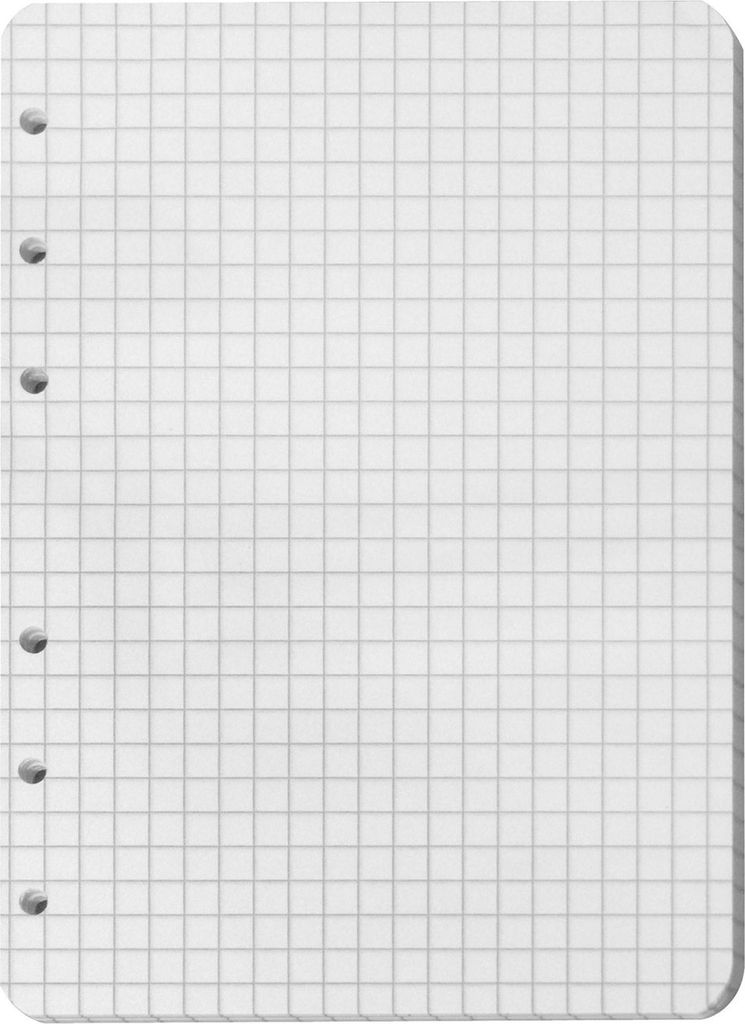 Veloflex Ringbucheinlage A6 kariert