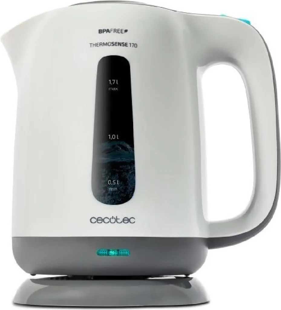 Bouilloire Cecotec ThermoSense 170 avec filtre anticalcaire de 1,7 L