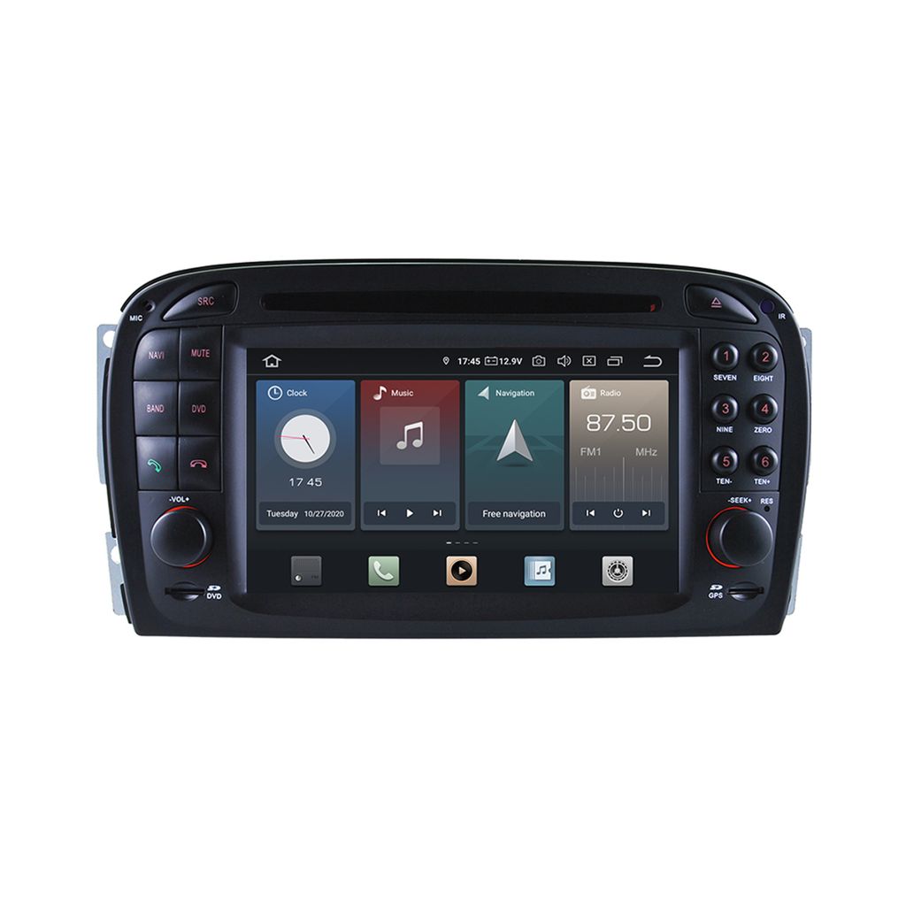 Für Mercedes Benz SL R230 BOSE 7" Touchscreen Android Produktbild 