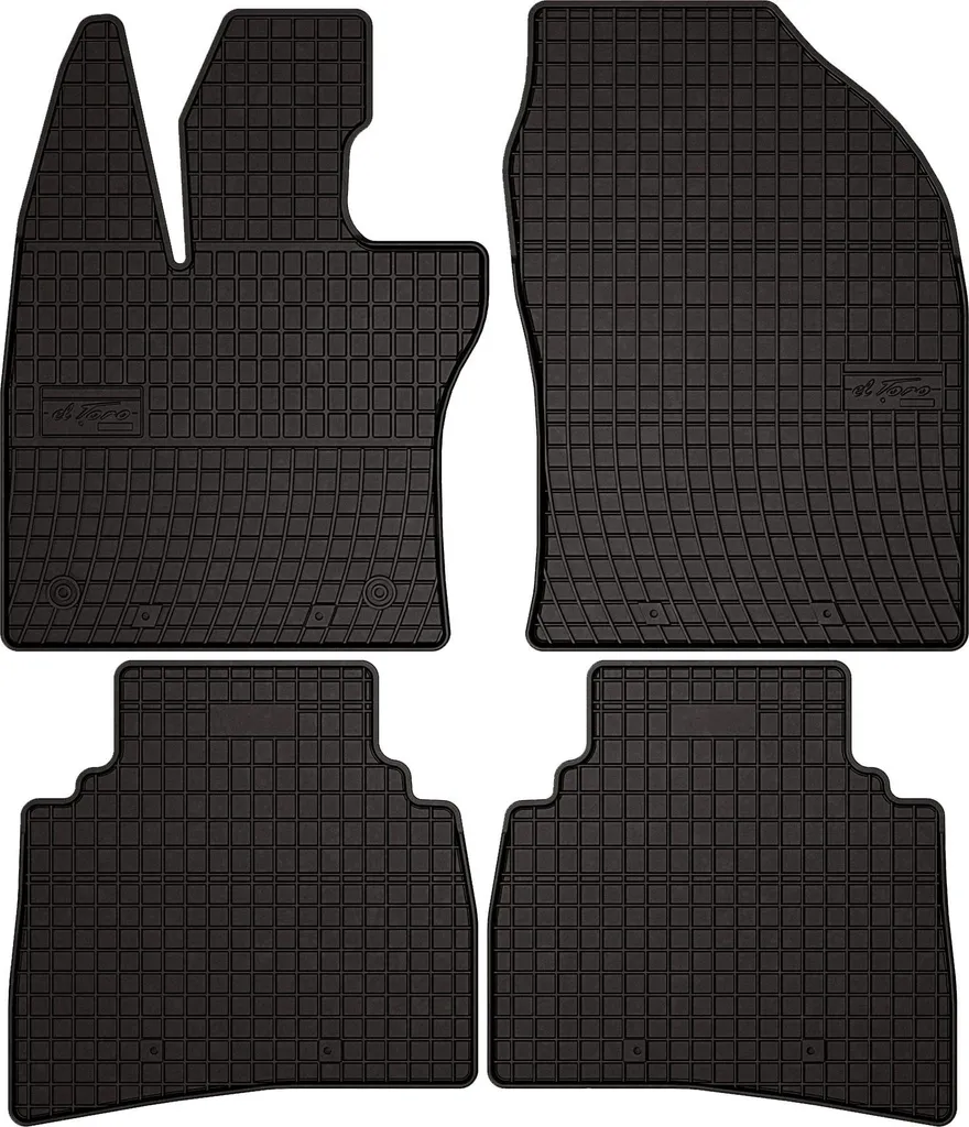 Tappetini Gomma Toyota Prius V 2023- Liftback | Set 4 pz su Misura