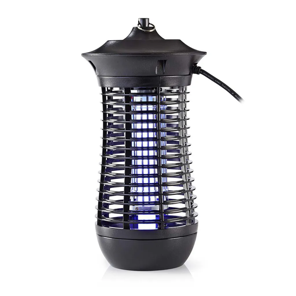 Piège moustiques puissant 18W - Stop nuisibles zone 150m² - Nedis Noir