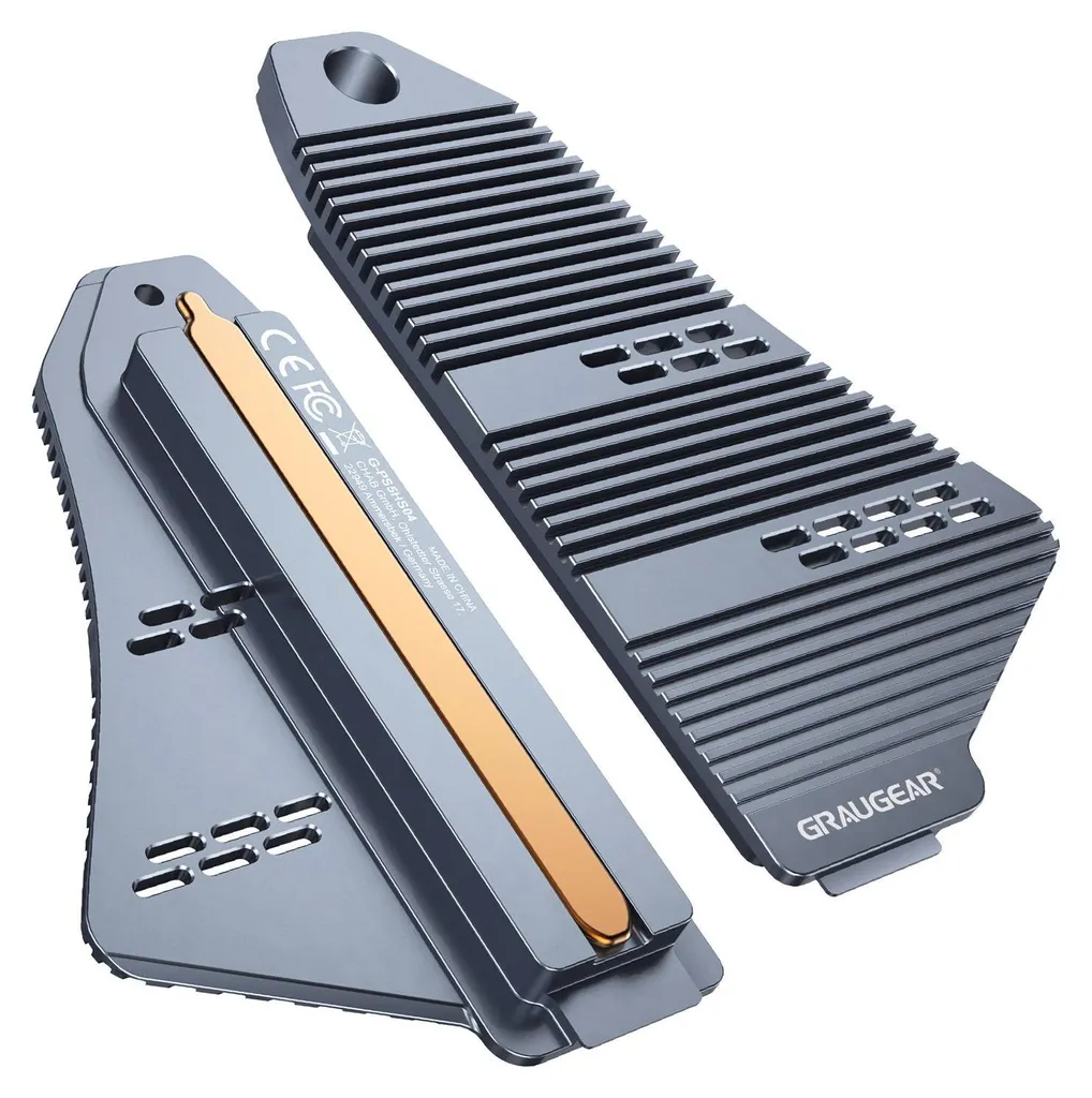 Graugear G-PS5HS04 Dissipatore Professionale SSD M.2 per PS5 Retail - 1