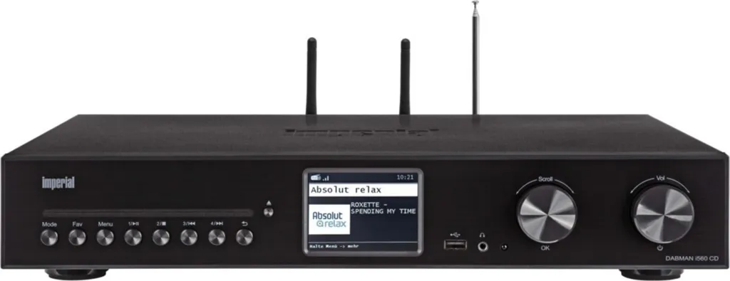 Système Audio Tout-en-un Imperial DABMAN i560 CD pour Musique et Radio