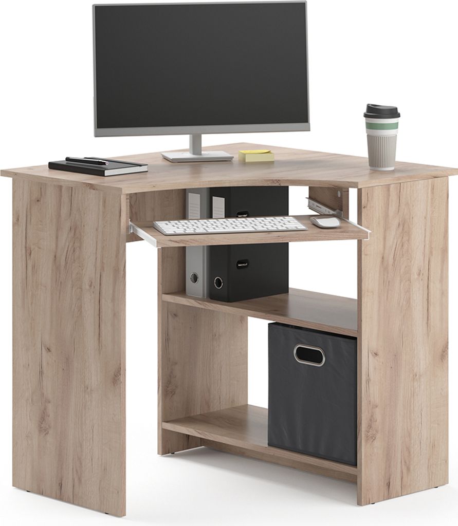 Hoekbureau Odin Antraciet 83 x 76 cm Vicco | Antraciet | 83x77x76 cm | 406673103337906