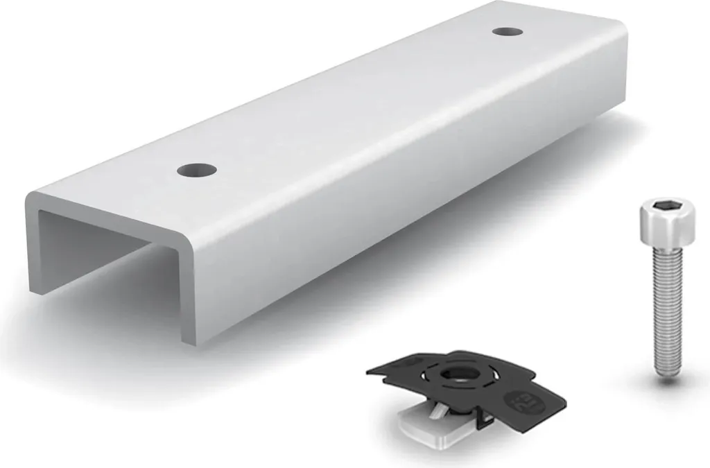 Kit de raccord BasicRail FlatRail K2 Systems pour rails photovoltaïques