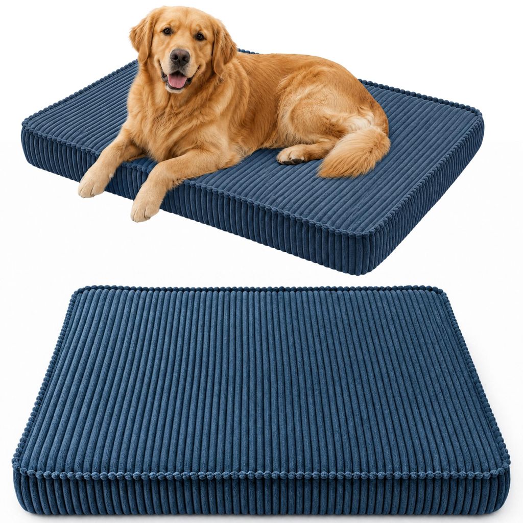 HUNDEBETT HUNDEKISSEN HUNDEMATTE CORD XL 120x80 CM Produktbild 