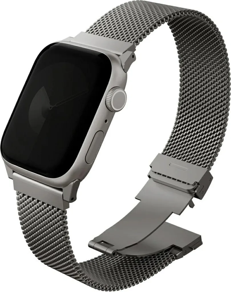 Cinturino Uniq Dante Pro per Apple Watch 42/41/40Mm Acciaio inossidabile Titanio Argento
