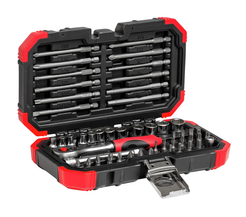 Coffret de Vissage Complet 1/4 Pouce 51 Pièces Gedore R33003051 - 3