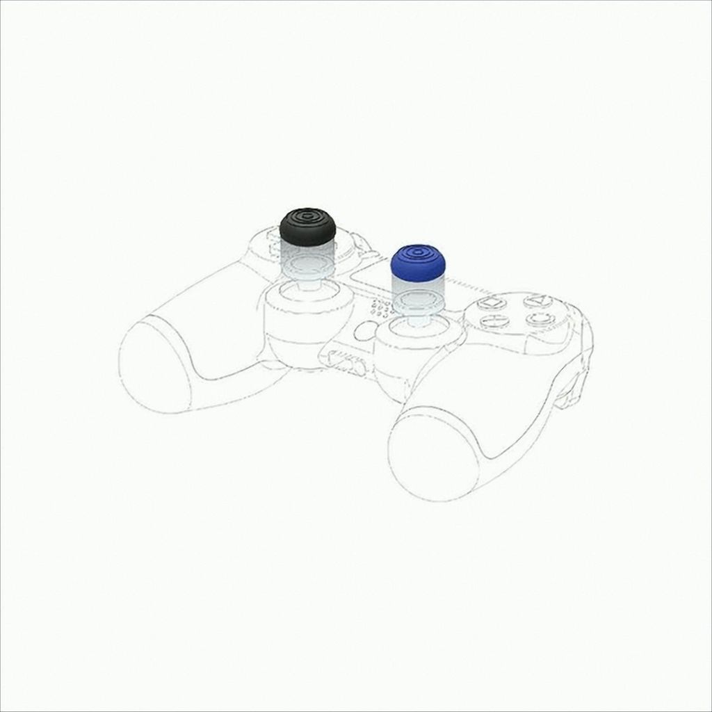 PS4 Controller Cap Set  8-er  SNAKEBYTE Produktbild 