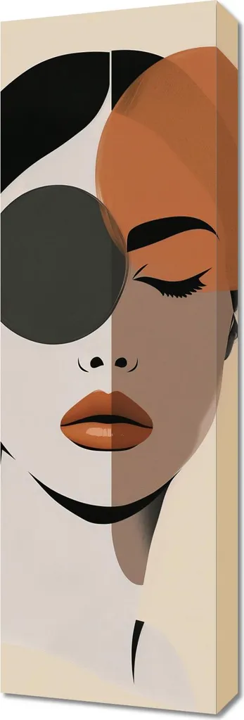 Decorazione Murale 30x90 Due Lati della Bellezza - Home Decor