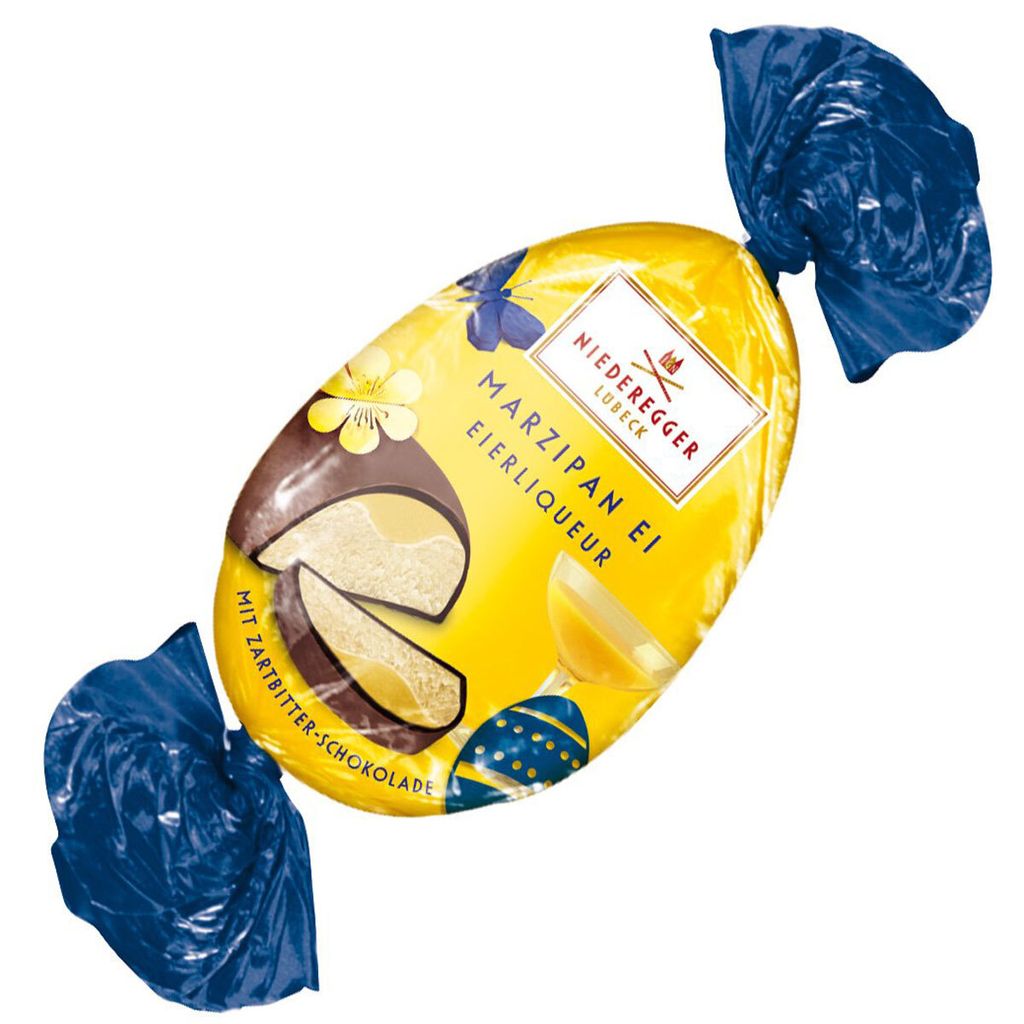 Produktbild Niederegger Marzipan Ei Eierlikör Überzug aus Zartbitter 48g