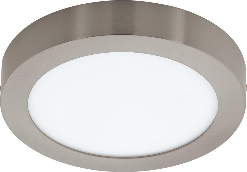EGLO connect LED Deckenleuchte Fueva-C, Smart Home Deckenlampe, Ø: 22,5 cm, Flurlampe, Bürolampe, dimmbar, Weißtöne und Farben einstellbar