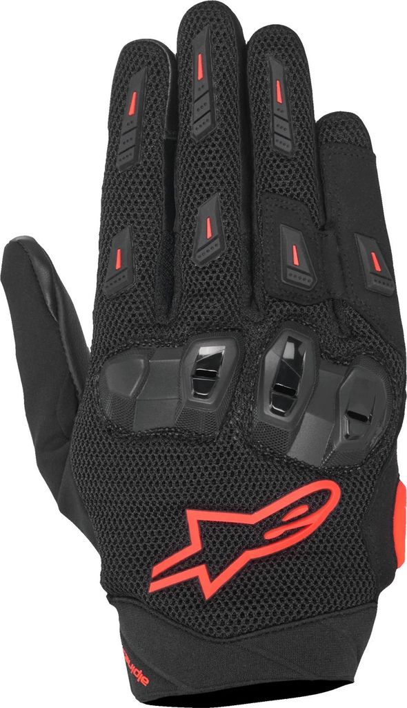 Alpinestars SP X 5 Air Handschuhe Schwarz / Rot-Fluo M