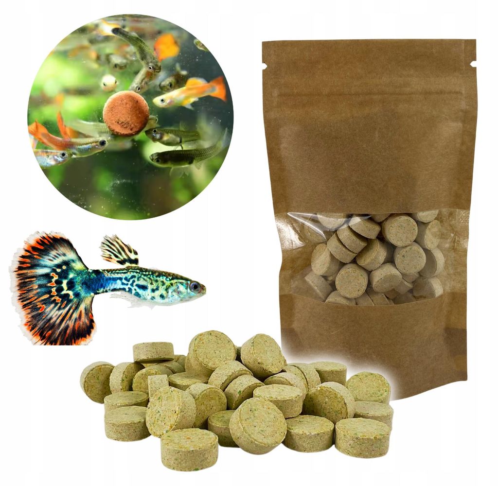 Fischfutter Allium Tablet Hafttabletten mit Knoblauch 50 g