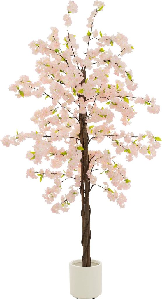 ML-Design Künstlicher Kirschblütenbaum 210 cm Rosa, Produktbild 