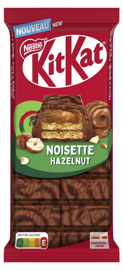 KitKat Haselnuss Noisette Tablets Schokolade, 15er Pack (15 Produktbild 