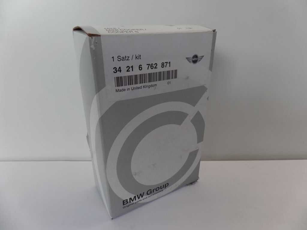 Original BMW MINI R50 R53 R52 Bremsbeläge asbestfrei hinten 34216762871