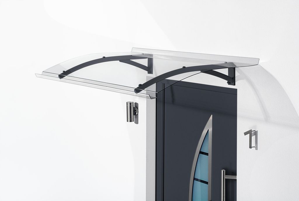 Gutta Pultvordach PT Secco 200 anthrazit