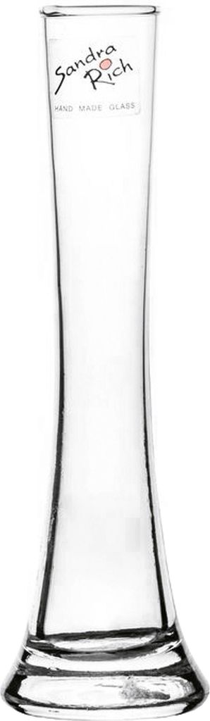 SANDRA RICH Vase Solifleur Glas 26cm Ø4cm klar Produktbild 