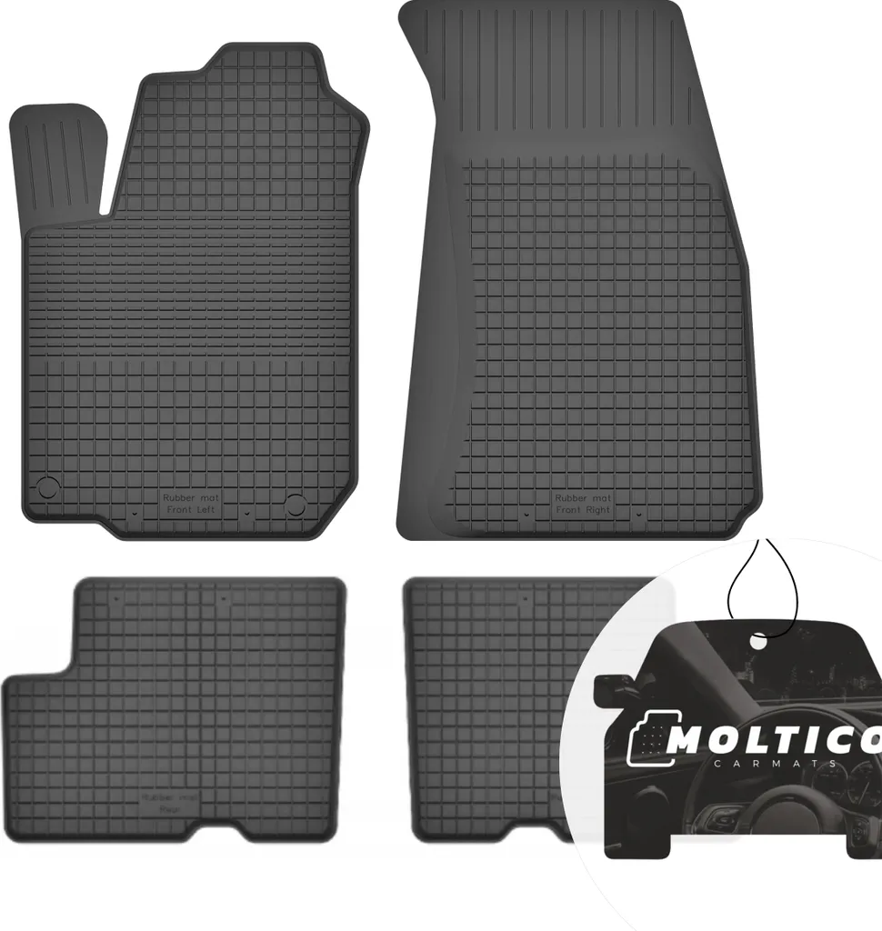 Tappetini Gomma Su Misura Dacia Sandero 08-12 - Set Completo