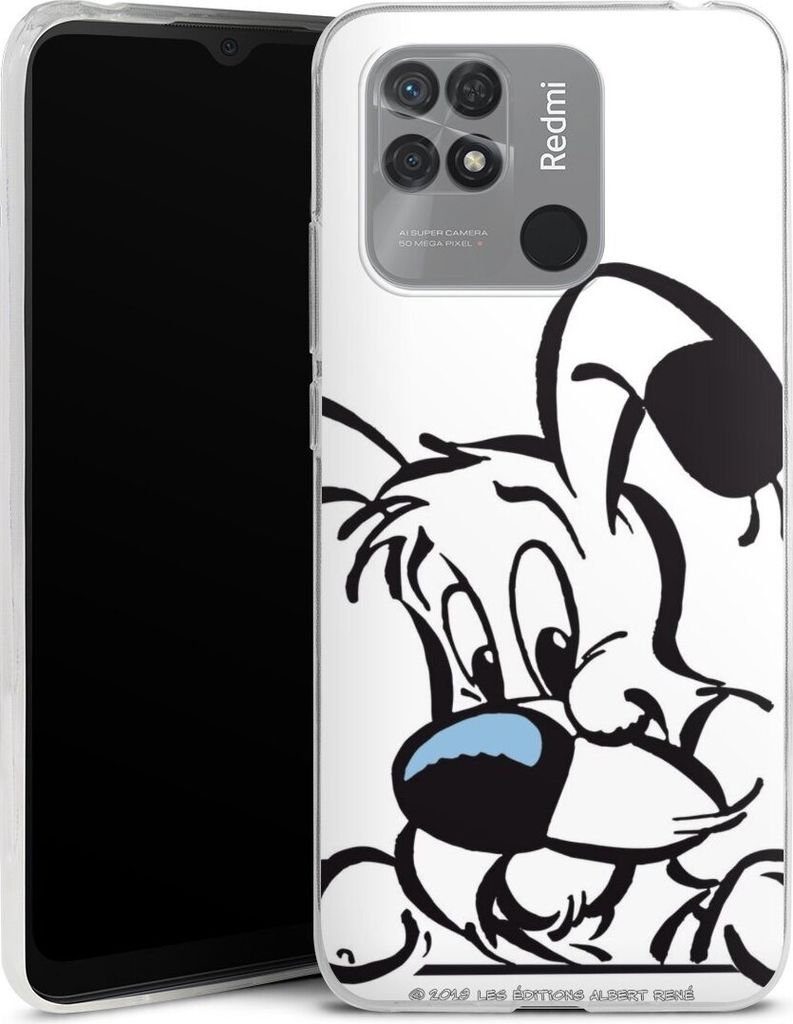 DeinDesign Slim Hülle für Xiaomi Redmi 10C Silikon Case Ultra Dünn Handyhülle Comic Idefix Offizielles Lizenzprodukt